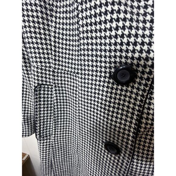 apt 9 Houndstooth Wool Women’s M Coat - Picture 3 of 15